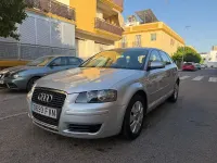 Usado Audi A3 Sportback Ambiente 105 CV (77 kW) 2007 Gris / plata Utilitario