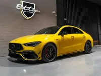 Käytetty Mercedes CLA45 AMG AMG 421 HP (309 kW) 2022 Keltainen Coupe - kaksiovinen