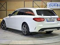 Usado Mercedes C220 Elegance 170 CV (125 kW) 2018 Blanco Familiar