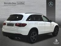 Usado Mercedes GLC300e AMG line 306 CV (225 kW) 2021 Blanco polar SUV