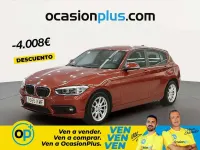 Usado BMW 118 150 CV (110 kW) 2018 Naranja Utilitario