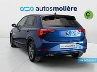 Usado VW Polo R-line 110 CV (80 kW) 2022 Azul Berlina