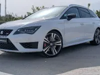 Usado Seat Leon CUPRA 290 CV (213 kW) 2016 Blanco Familiar