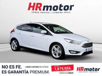 Usado Ford Focus Titanium 125 CV (91 kW) 2017 Blanco Berlina