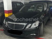 Usado Mercedes E350 306 CV (225 kW) 2010 Negro Berlina