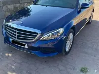 Usado Mercedes C220 Exclusive 170 CV (125 kW) 2014 Azul Berlina
