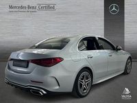 Usado Mercedes C200 AMG line 204 CV (150 kW) 2021 Gris Berlina