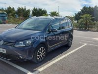 Usado VW Touran Advance 105 CV (77 kW) 2014 Azul Monovolumen