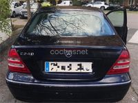 Usado Mercedes C240 Elegance 170 CV (125 kW) 2000 Azul Berlina