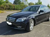 Usado Mercedes C250 Elegance 204 CV (150 kW) 2009 Negro Berlina