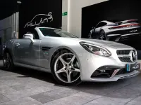 Usado Mercedes SLC250 204 CV (150 kW) 2016 Gris / plata Descapotable