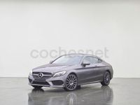 Usado Mercedes C300 245 CV (180 kW) 2018 Gris / plata Coupe