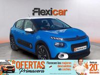 Usado Citroën C3 Feel 83 CV (61 kW) 2021 Azul Utilitario