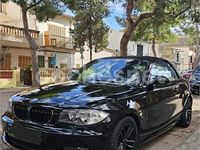 Usado BMW 120 Cabriolet 170 CV (125 kW) 2008 Negro Descapotable