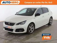 Usado Peugeot 308 GT-line 131 CV (96 kW) 2019 Blanco Utilitario