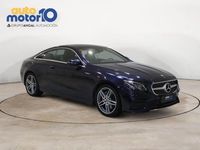 Usado Mercedes E220 194 CV (142 kW) 2019 Azul Coupe