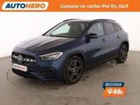 Usado Mercedes GLA250 AMG line 218 CV (160 kW) 2020 Azul SUV