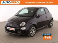 Usado Fiat 500 S 69 CV (50 kW) 2017 Negro Utilitario