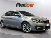 Usado Peugeot 308 Style 131 CV (96 kW) 2020 Gris Utilitario