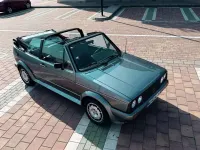 Usado VW Golf Cabriolet 1986 Gris Descapotable