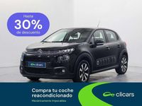 Usado Citroën C3 Feel 82 CV (60 kW) 2020 Negro Utilitario