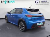 Usado Peugeot 208 GT-line 100 CV (73 kW) 2020 Azul Utilitario