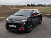 Usado Citroën C3 Feel 82 CV (60 kW) 2018 Negro Berlina