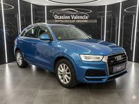 Usado Audi Q3 Premium 150 CV (110 kW) 2018 Azul SUV