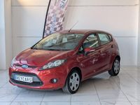 Usado Ford Fiesta Trend 68 CV (50 kW) 2009 Rojo Utilitario