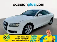 Usado Audi A5 190 CV (139 kW) 2009 Blanco Coupe