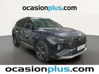 Usado Hyundai Tucson N Line 150 CV (110 kW) 2021 Gris / plata SUV