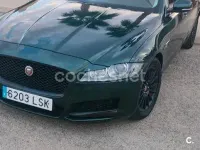 Usado Jaguar XF Prestige 180 CV (132 kW) 2016 Verde Berlina