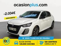 Usado Peugeot 208 Active 100 CV (73 kW) 2024 Blanco Utilitario
