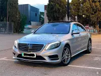 Usado Mercedes S350 258 CV (189 kW) 2015 Gris / plata Berlina