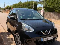 Usado Nissan Micra 80 CV (58 kW) 2016 Negro Utilitario