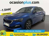 Usado Skoda Scala Sport 150 CV (110 kW) 2021 Azul Utilitario