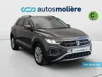 Usado VW T-Roc Life 150 CV (110 kW) 2022 Gris SUV