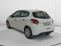 Usado Peugeot 208 Access 75 CV (55 kW) 2016 Blanco Utilitario