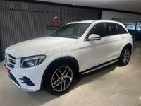 Usado Mercedes GLC220 AMG line 170 CV (125 kW) 2015 Blanco SUV