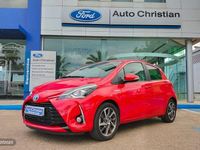 Usado Toyota Yaris Hybrid Active 100 CV (73 kW) 2019 Rojo