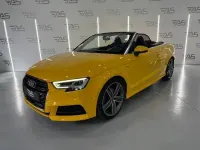 Usado Audi A3 S-Line 149 CV (109 kW) 2017 Amarillo Descapotable