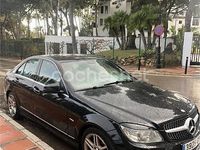 Usado Mercedes C200 Avantgarde 136 CV (100 kW) 2010 Negro Berlina