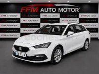 Usado Seat Leon Style 115 CV (84 kW) 2021 Blanco Familiar