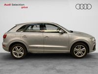 Usado Audi Q3 Sport 150 CV (110 kW) 2017 Gris / plata SUV