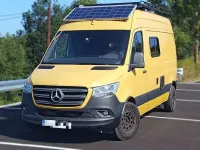 Usado Mercedes Vito 114 CV (83 kW) 2018 Amarillo Van