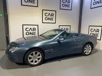 Usado Mercedes SL500 306 CV (225 kW) 2002 Azul Descapotable