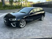 Usado Audi A4 S-Line 163 CV (119 kW) 2021 Negro Familiar