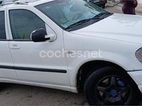 Usado Mercedes ML430 272 CV (200 kW) 2001 Blanco SUV