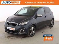 Usado Peugeot 108 Allure 72 CV (52 kW) 2019 Verde Utilitario