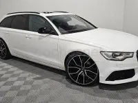 Usado Audi A6 313 CV (230 kW) 2013 Blanco Familiar